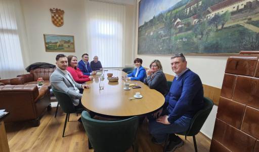 Dekan Veleučilišta Ivanić-Grad i suradnici u radnom posjetu Veleučilištu u Križevcima